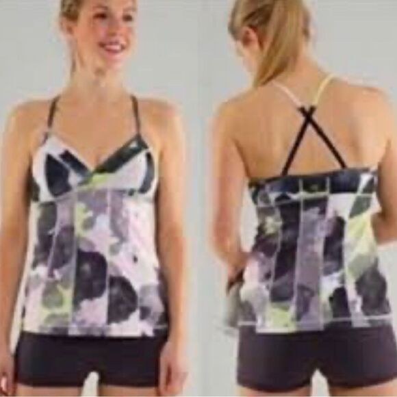 Lululemon | Citron Tinted Canvas Full Eagle Tank Size 4 - Picture 6 of 6